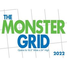 Large Grid 2025 Calendar